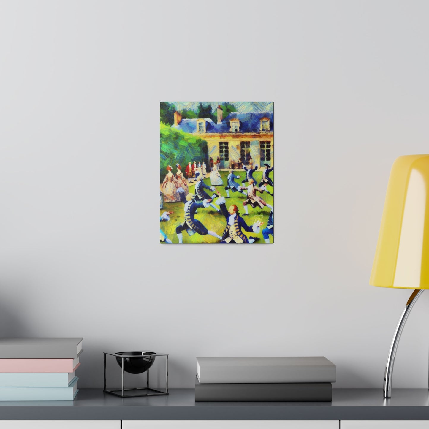 Versailles Vinyasa - Art Print Canvas