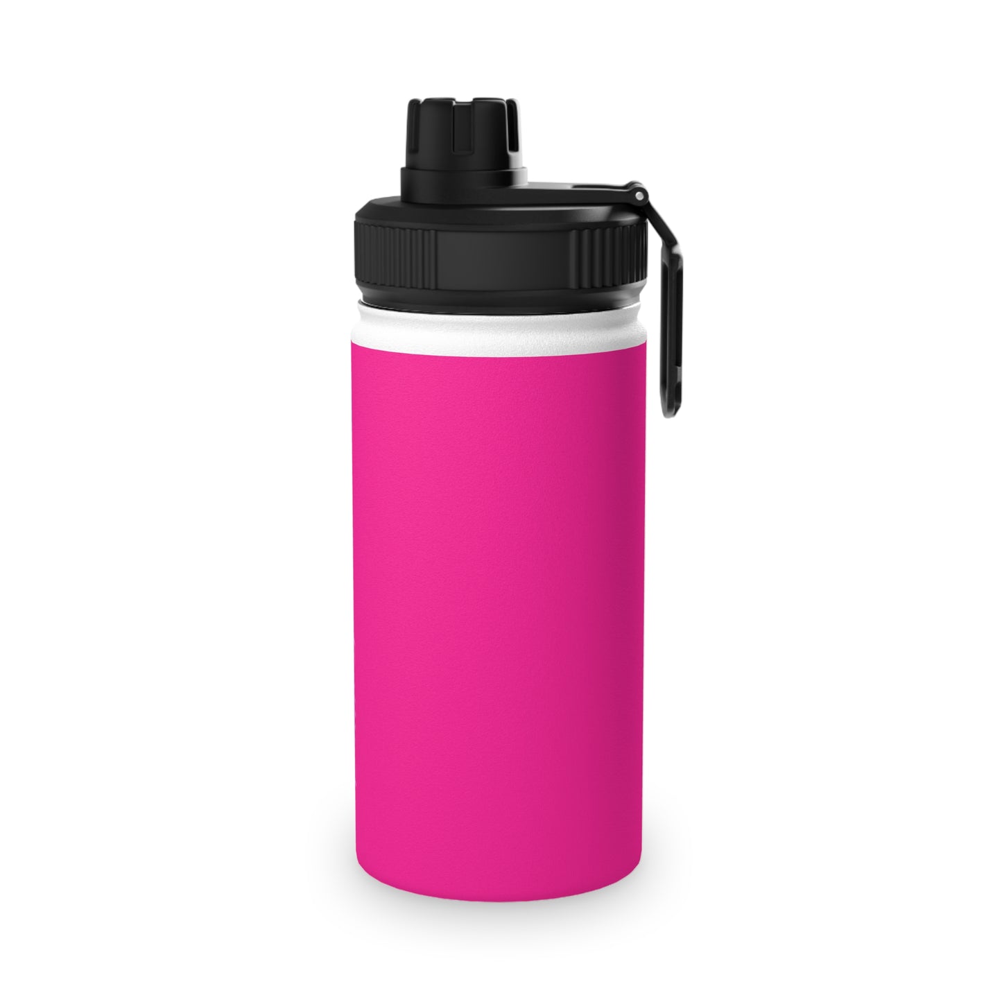 #FF0099 Sharp Pink - Sports Water Bottle