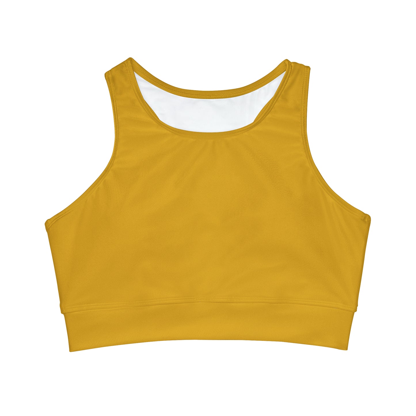 DAA520 Goldenrod - High Neck Crop Top