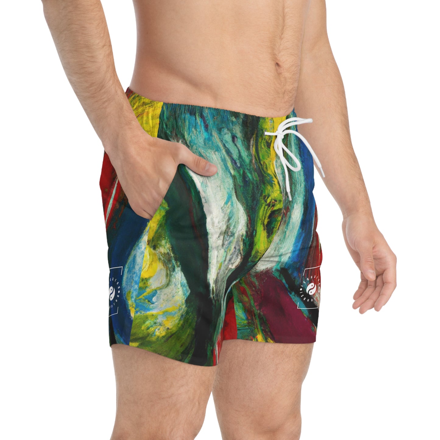 Olympian Impression - Swim Trunks for Men
