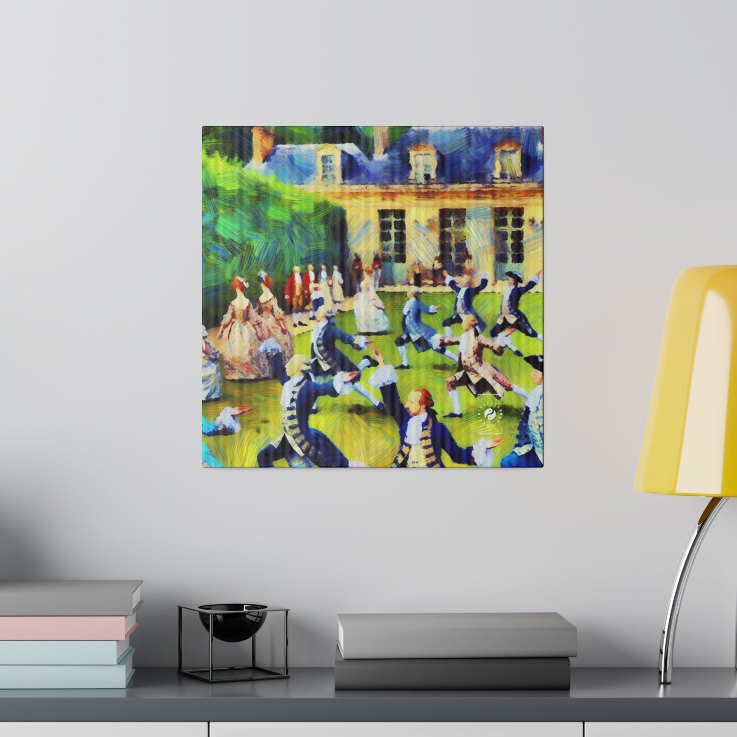 Versailles Vinyasa - Impression sur toile