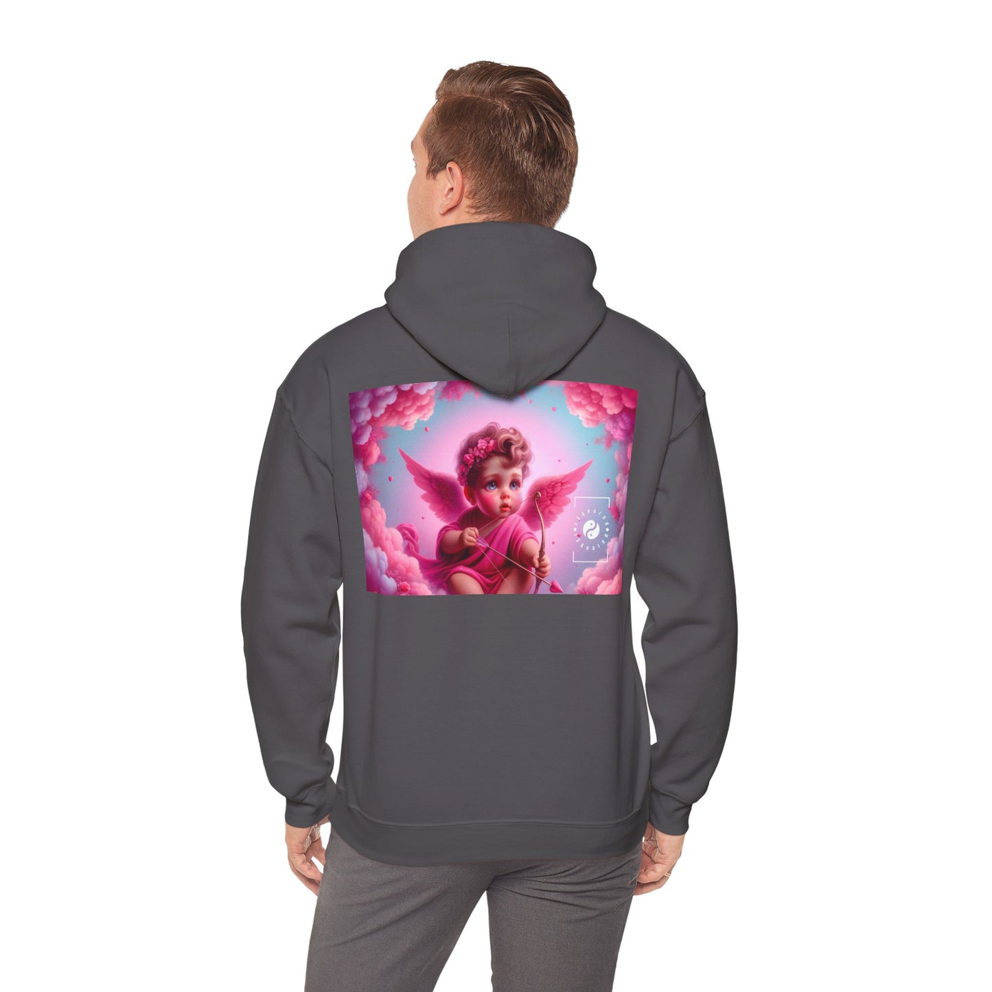 "Bold Blush: A Cupid's Love Affair" - Hoodie