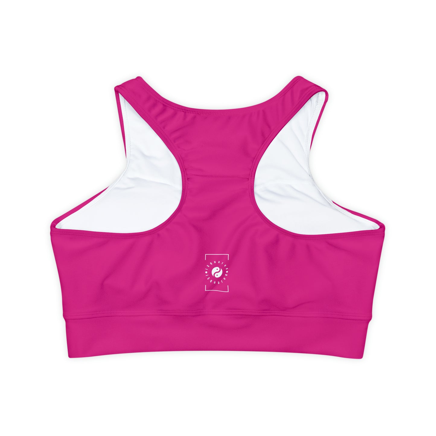 E0218A Pink - Lined & Padded Sports Bra