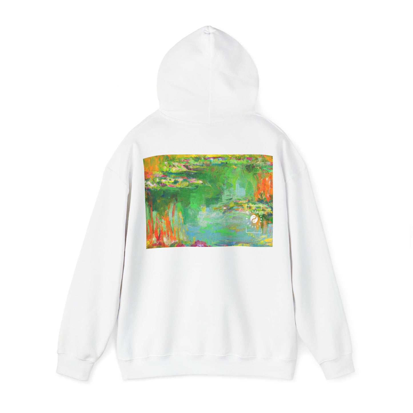 "Lily Aquarelle: Dusk Reflections" - Hoodie