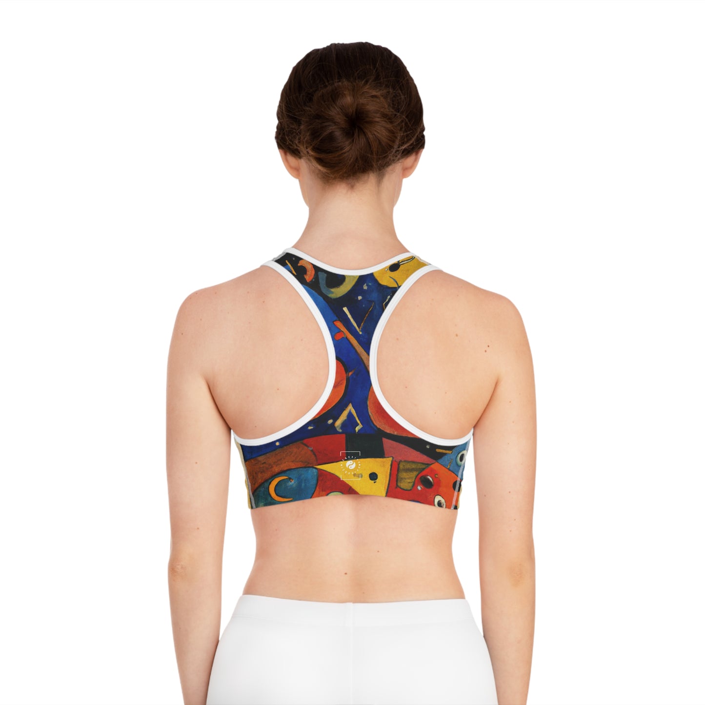 Melodic Abstractions: A Kandinskian Orchestra - High Performance Sports Bra