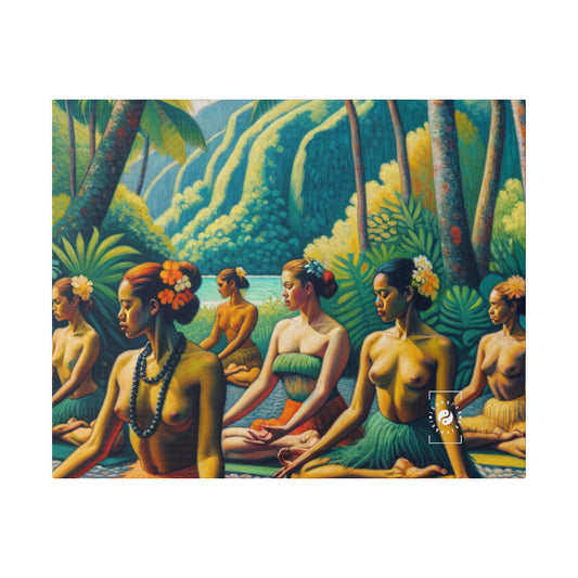 Tahitian Tranquility - Art Print Canvas