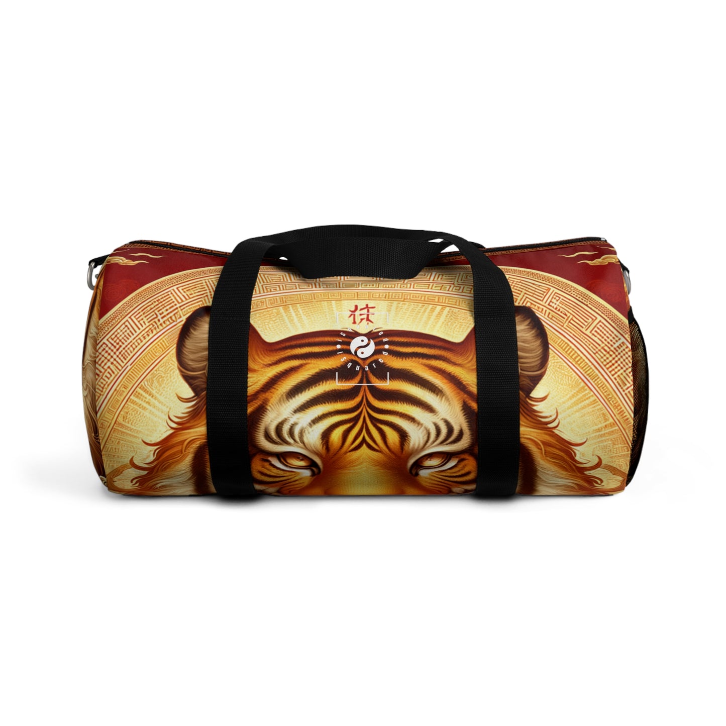 "Golden Majesty: Ascension of the Lunar Tiger" - Duffle Bag