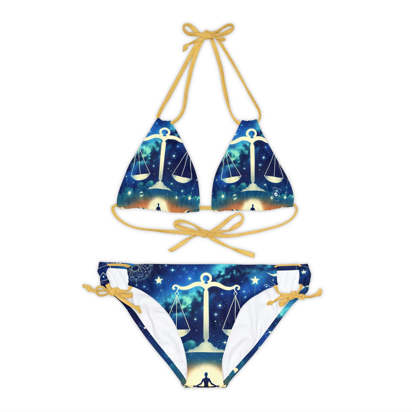 Celestial Libra - Lace-up Bikini Set