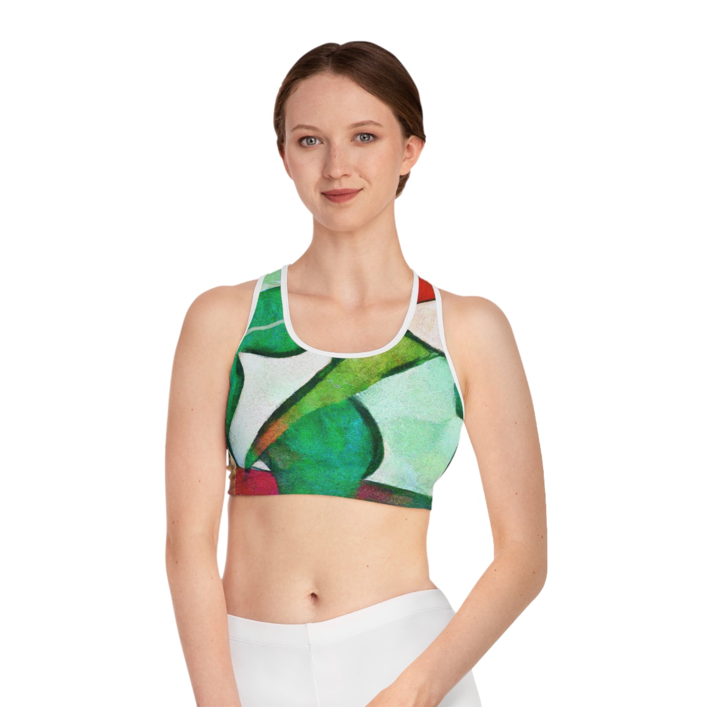 "Chromatic Arcadia" - High Performance Sports Bra