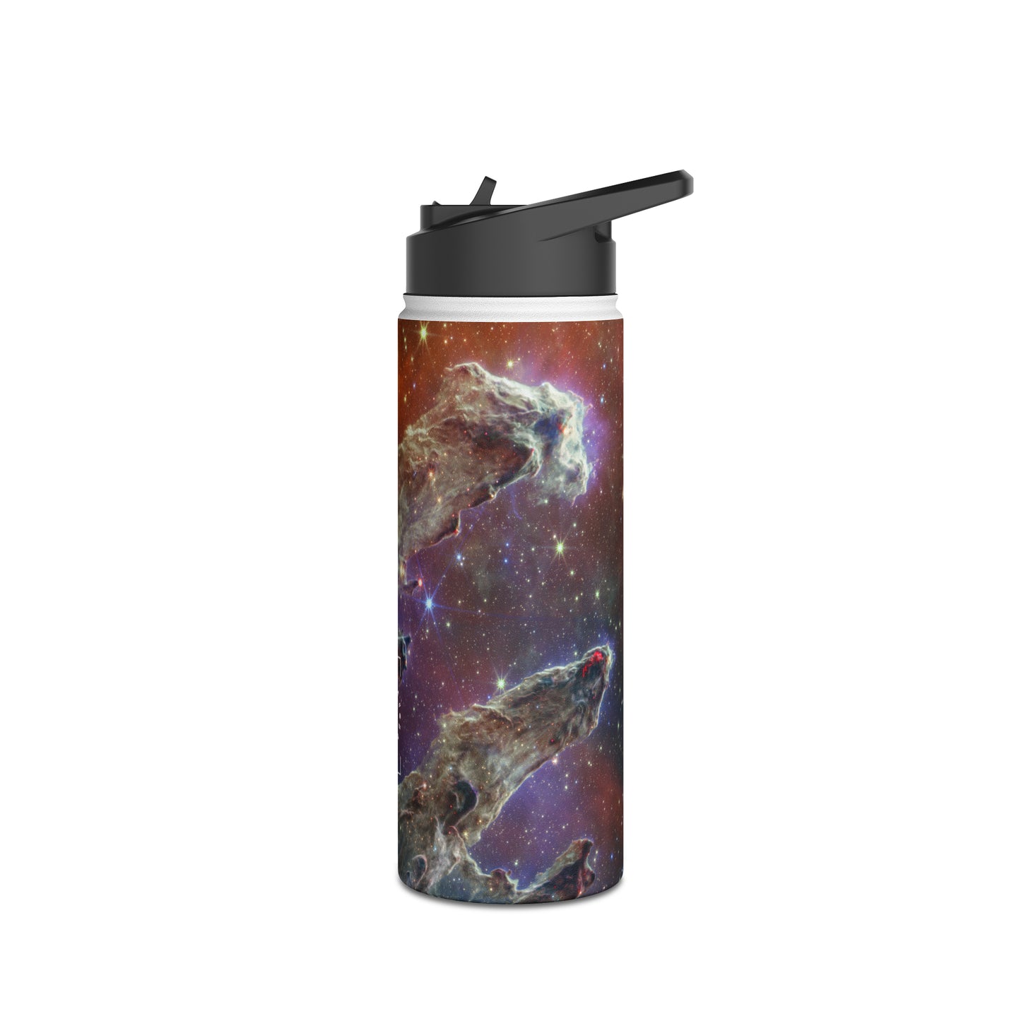 Pillars of Creation (NIRCam and MIRI Composite Image) - JWST Collection - Water Bottle