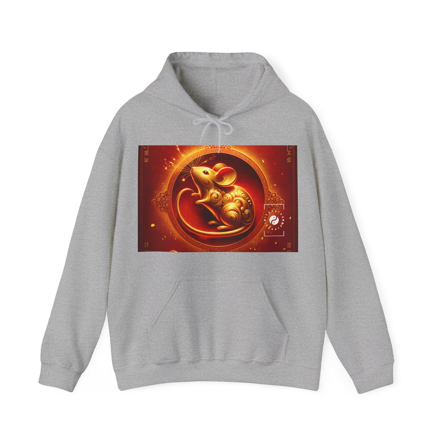 "Golden Emissary: A Lunar New Year's Tribute" - Hoodie