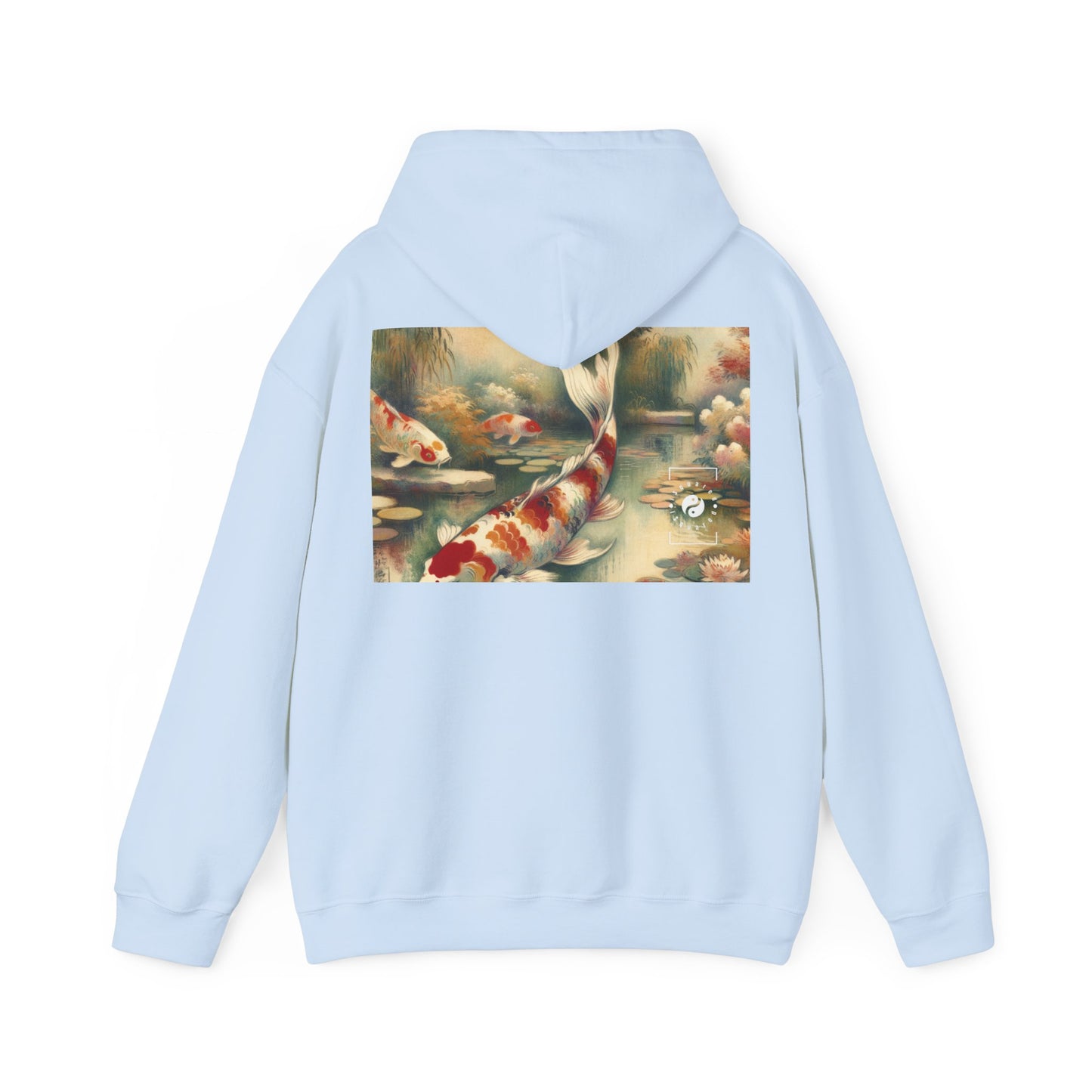 Koi Lily Pond - Sweat à capuche 