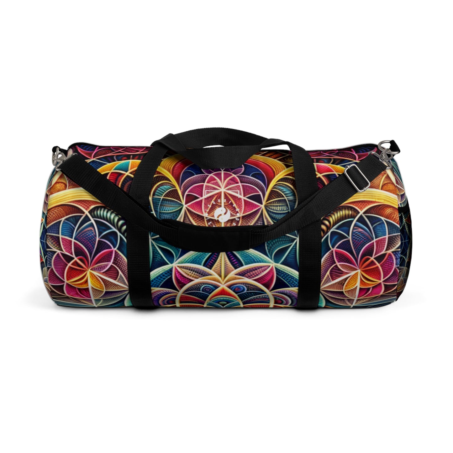 "Sacred Symmetry: Infinite Radiance of Love" - Duffle Bag