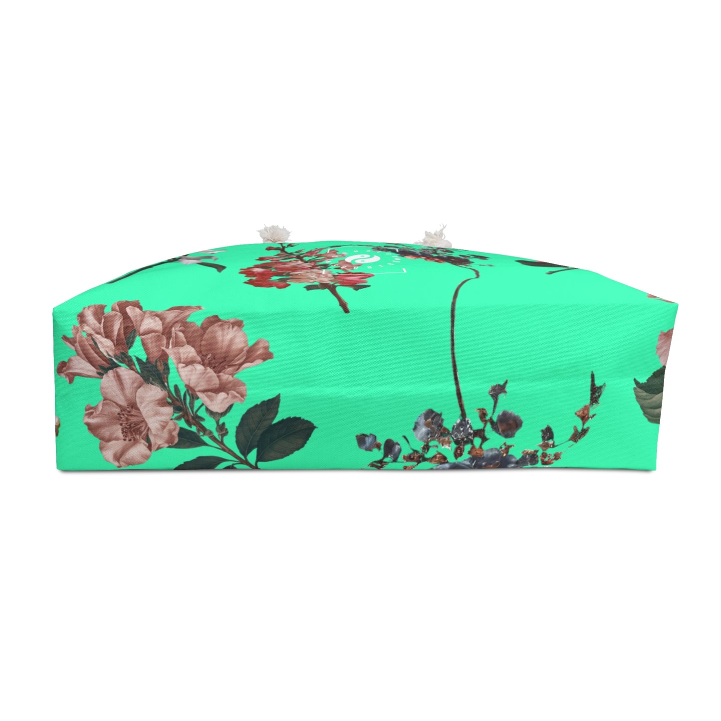 Botanicals on Turquoise - Casual Yoga Bag