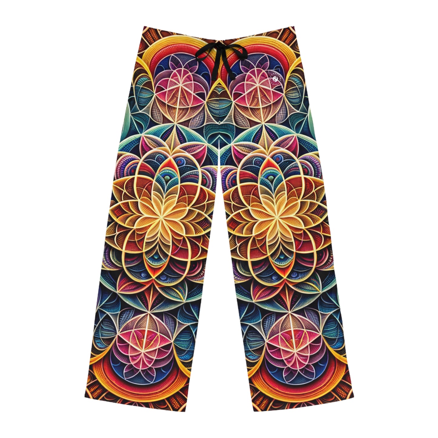 "Sacred Symmetry: Infinite Radiance of Love" - men's Lounge Pants