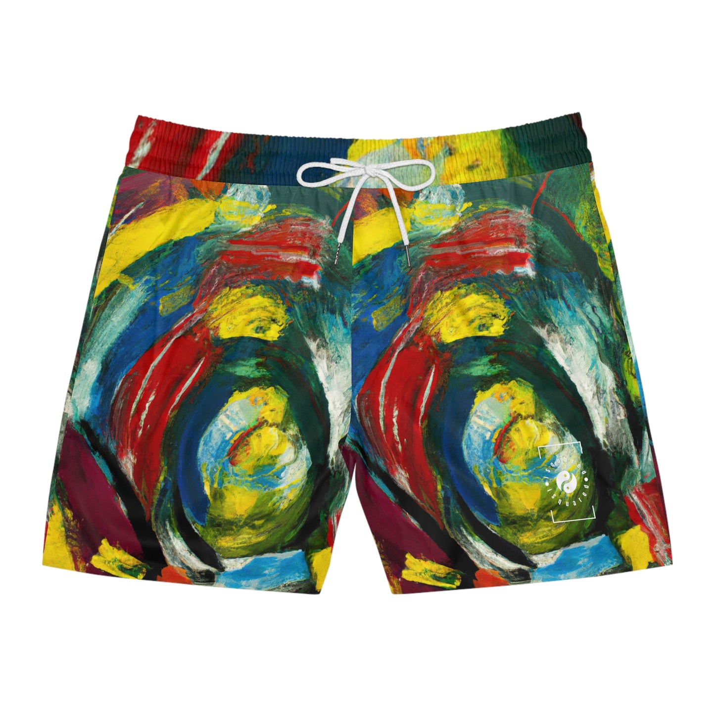 Olympian Impression - Swim Shorts (Mid-Length) for Men