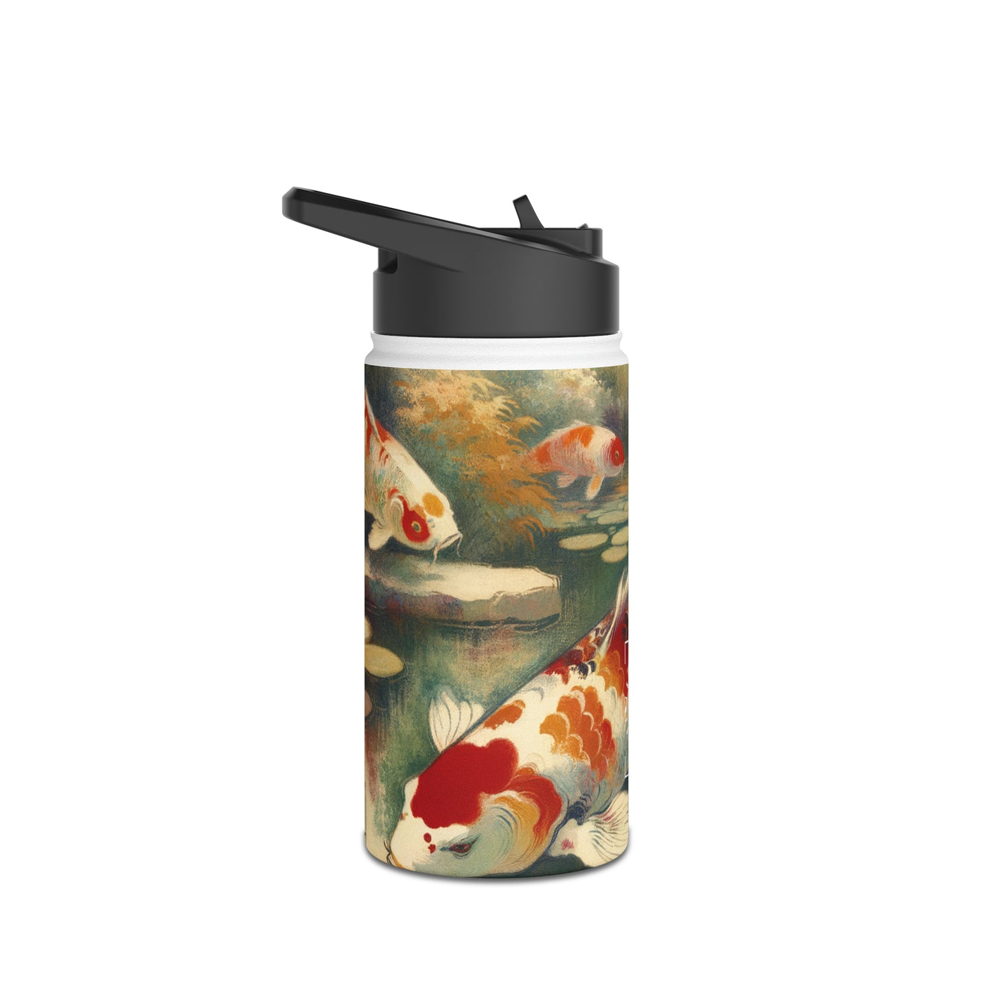 Koi Lily Pond - Water Bottle