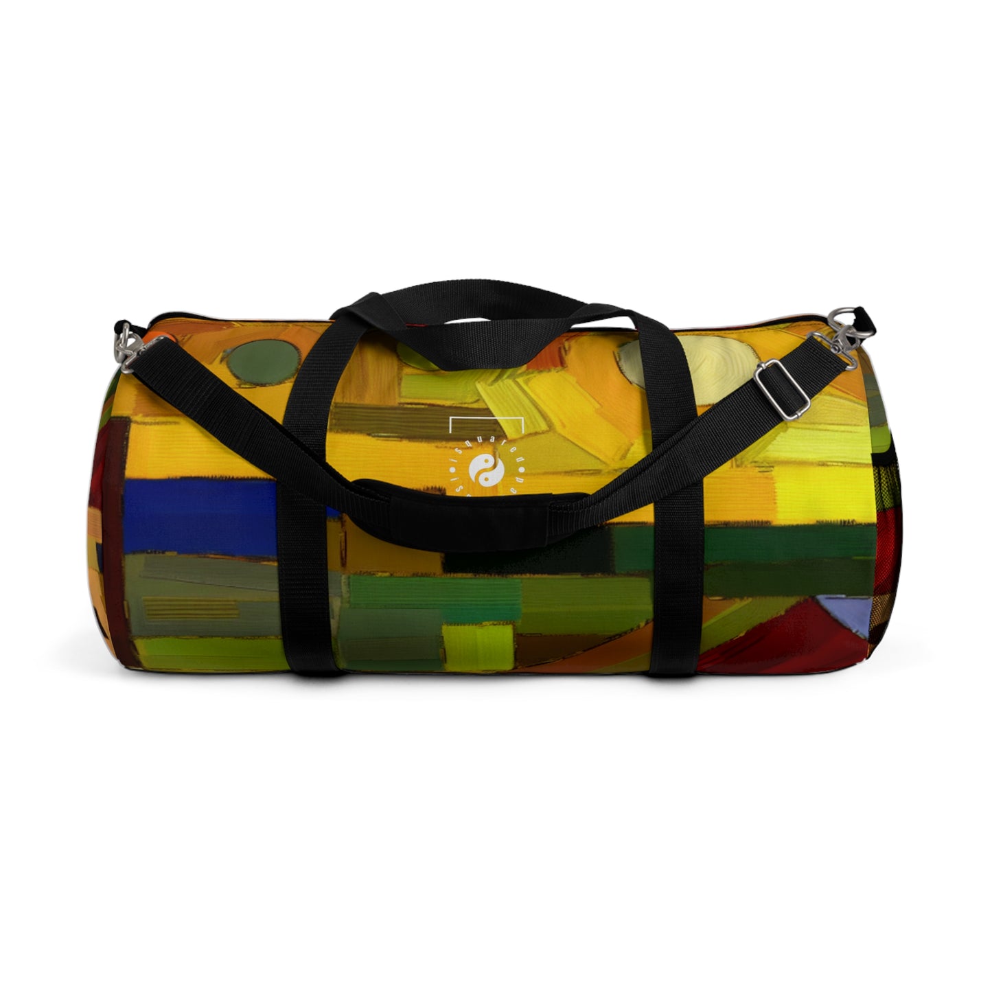 "Adobes de terre aux teintes de Hundertwasser" - Sac de sport