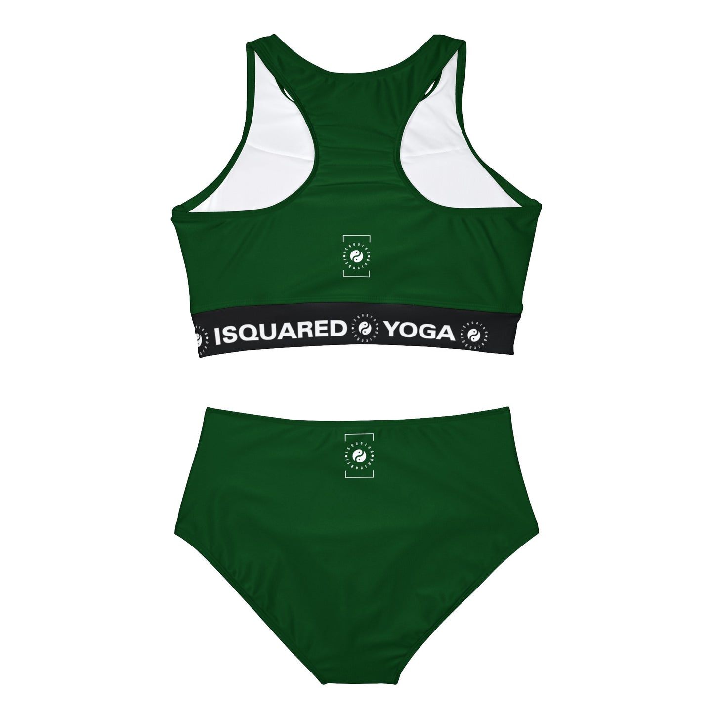 Dark Jungle - Ensemble de bikini de yoga chaud