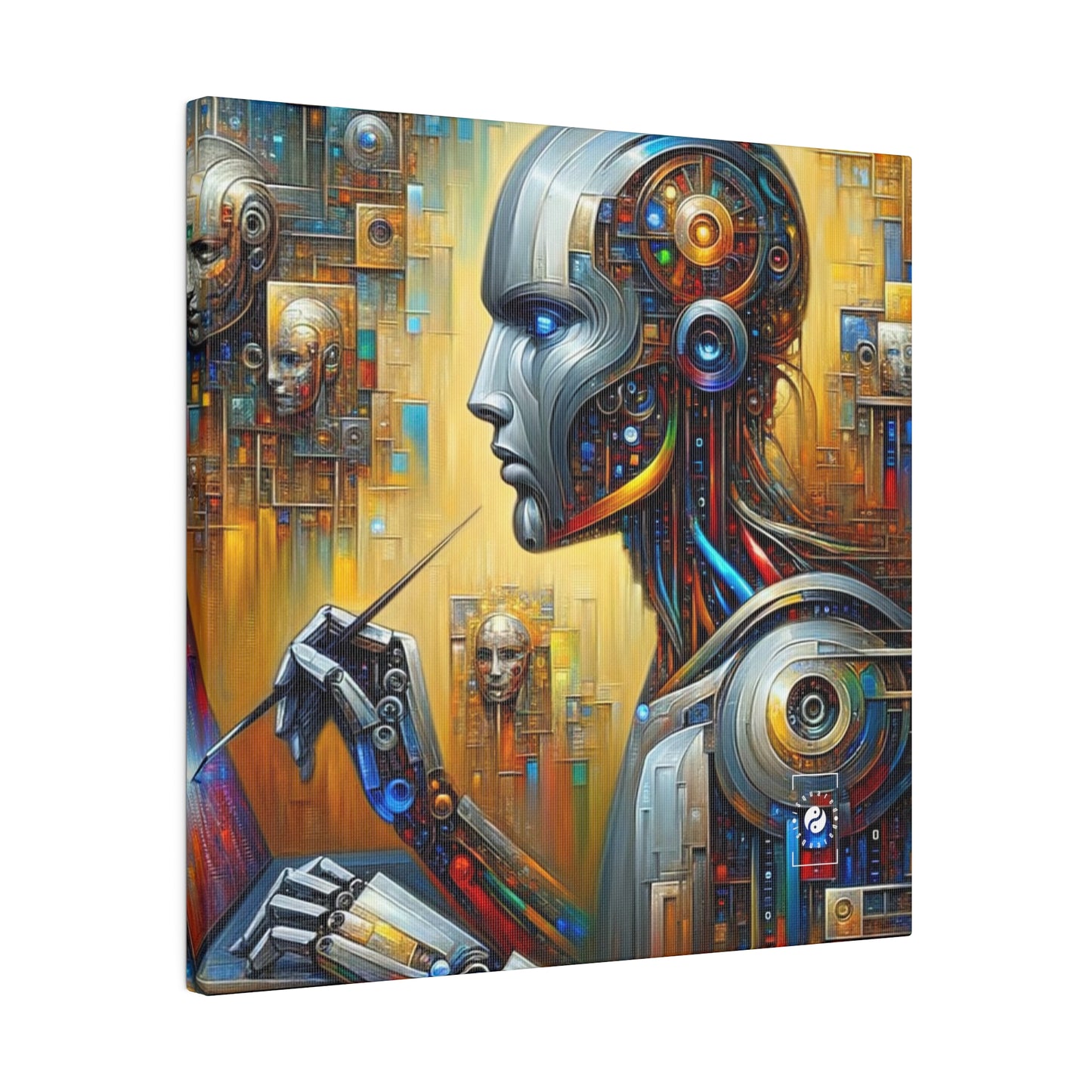 TechnoGenesis - Art Print Canvas