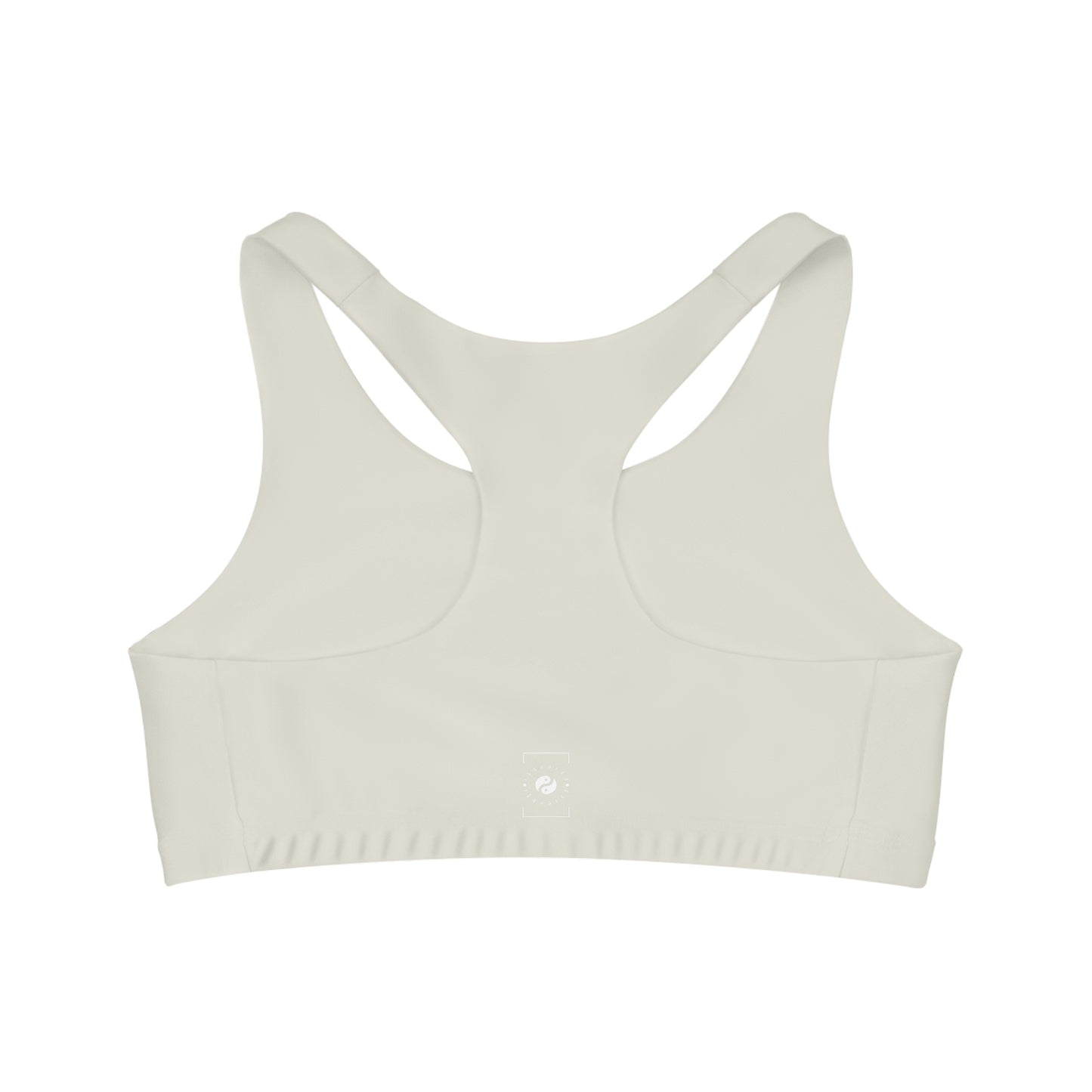 #E9E7DA Ivory - Seamless Sports Bra