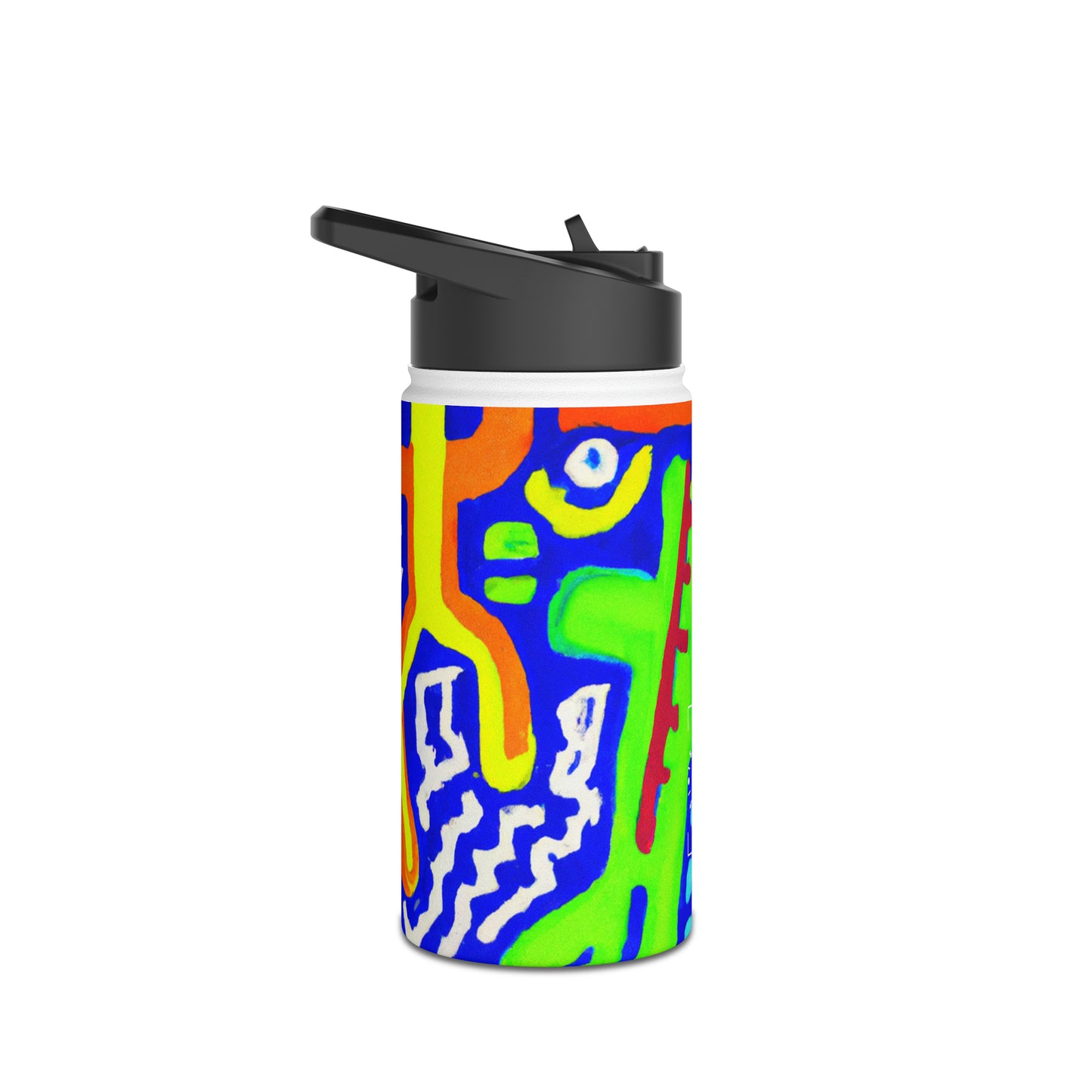 "Chroma Glyphe Symphony" - Water Bottle