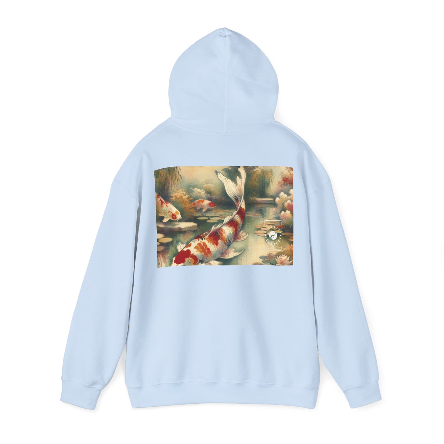 Koi Lily Pond - Sweat à capuche 