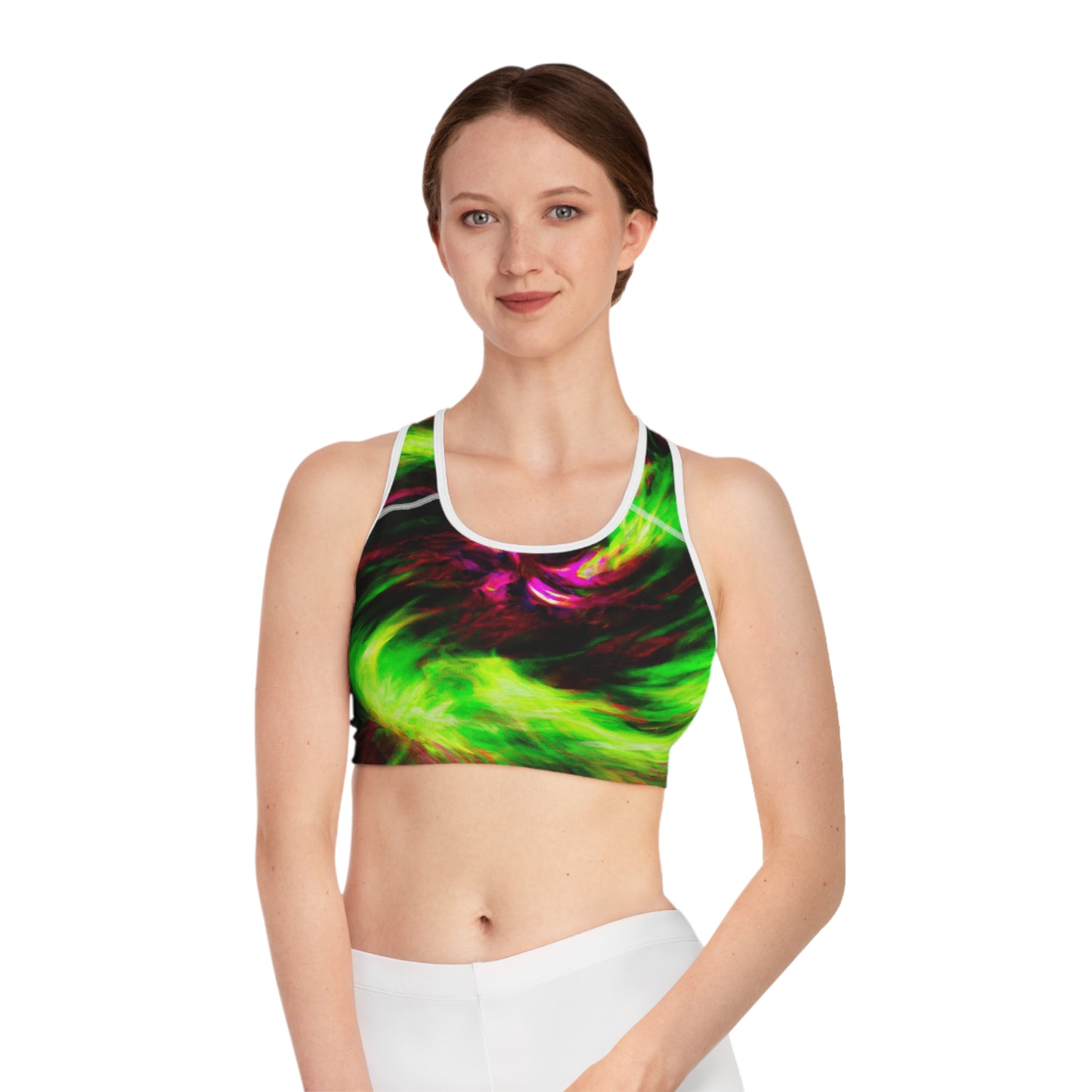 "Galactic Fusion" - High Performance Sports Bra