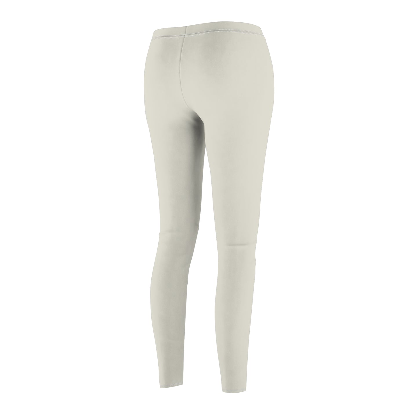 #E9E7DA Ivory - Casual Leggings