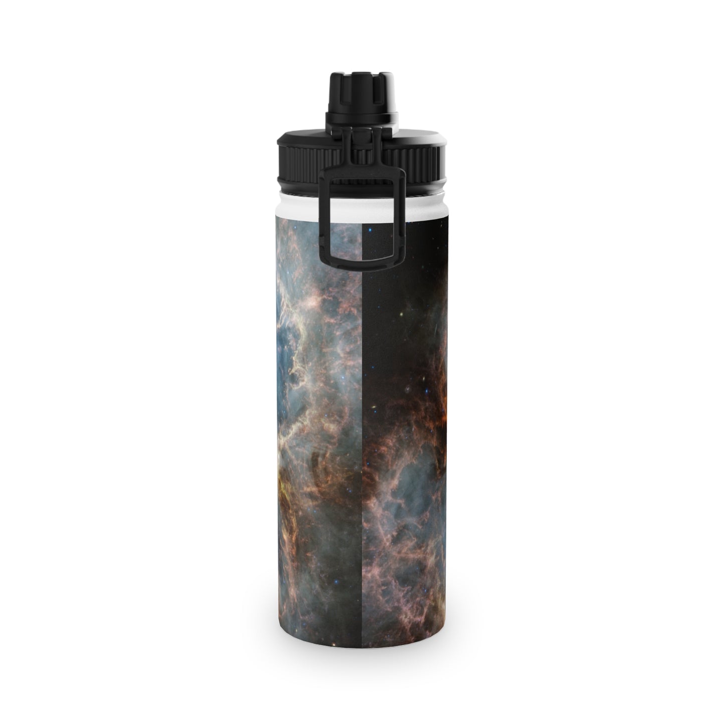 Crab Nebula (NIRCam and MIRI Image) - Sports Water Bottle