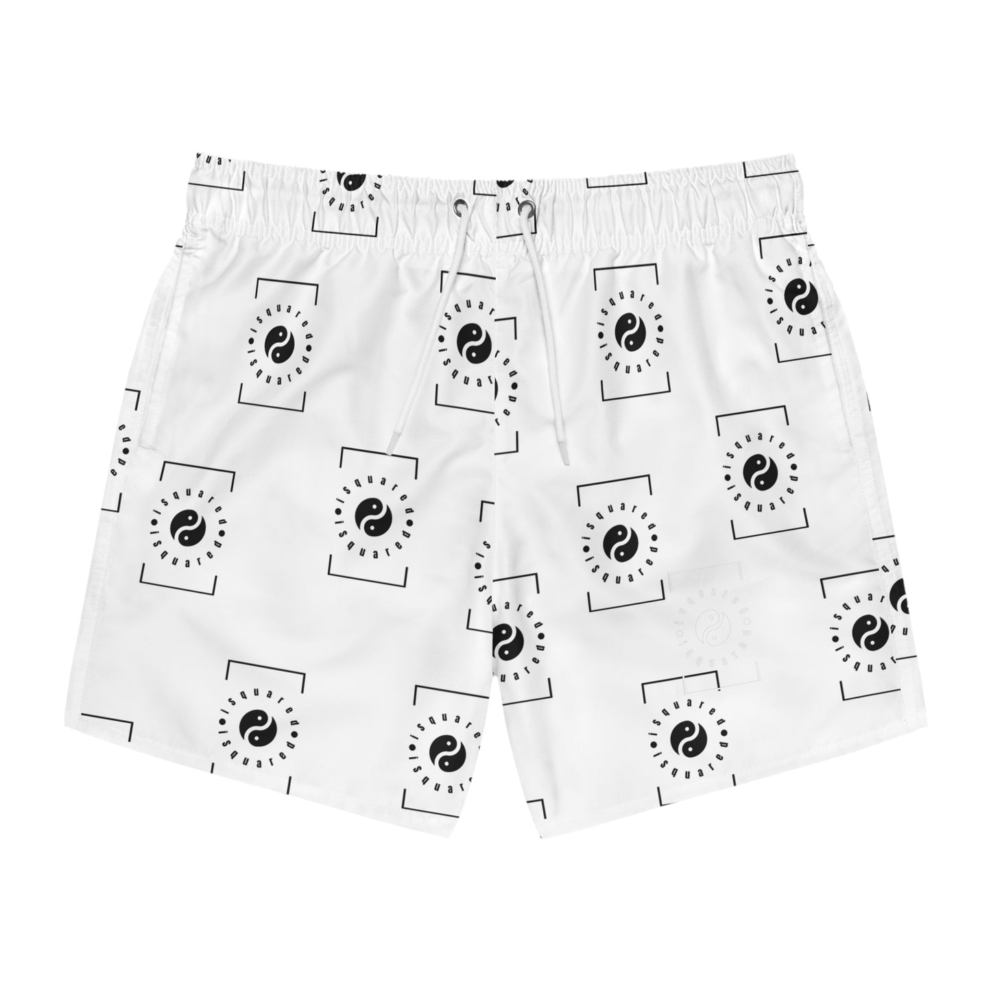 white iSquared Yoga - Swim Trunks for Men