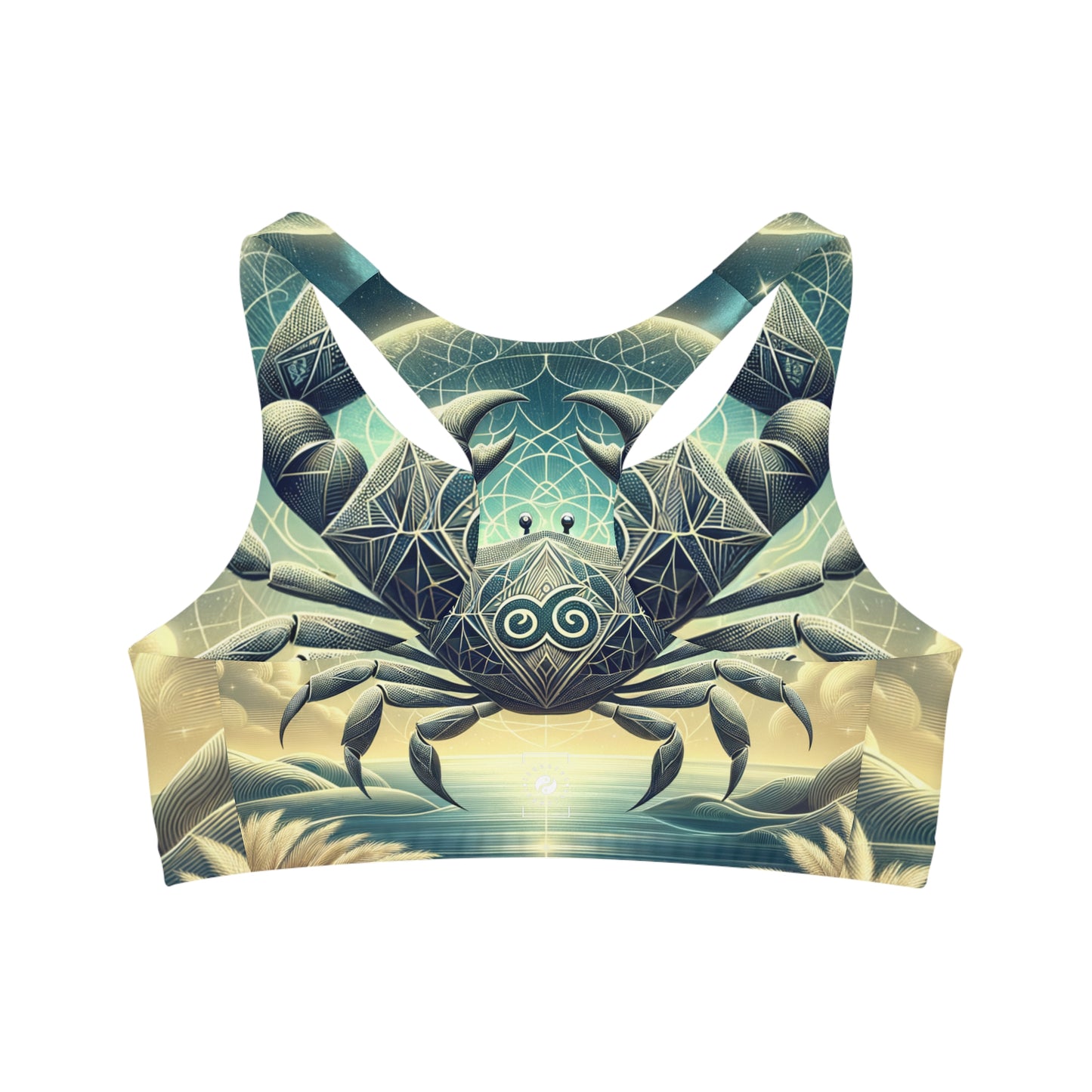 Crab Constellation Yoga - Seamless Sports Bra