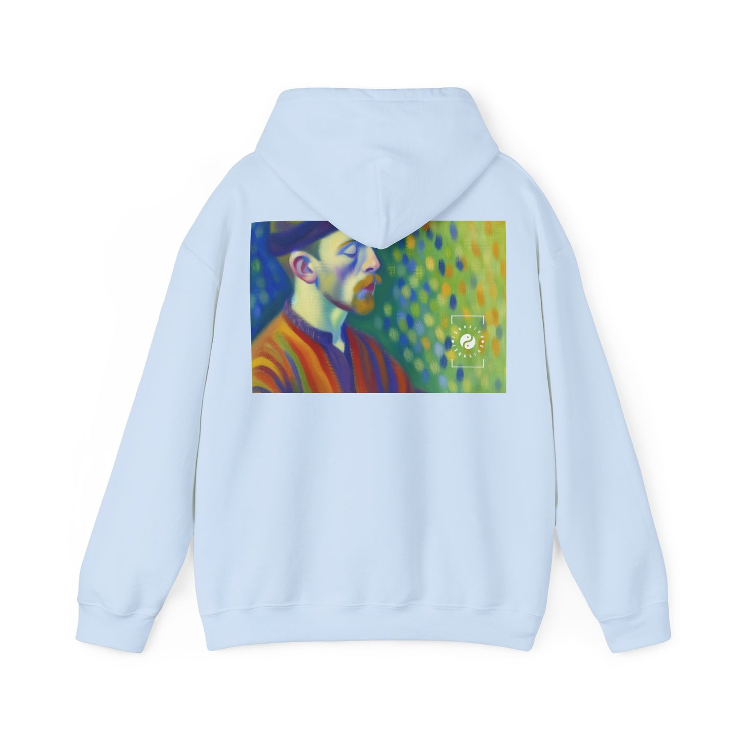 "Serene Resilience: A Frida's Solitude in hues" - Hoodie