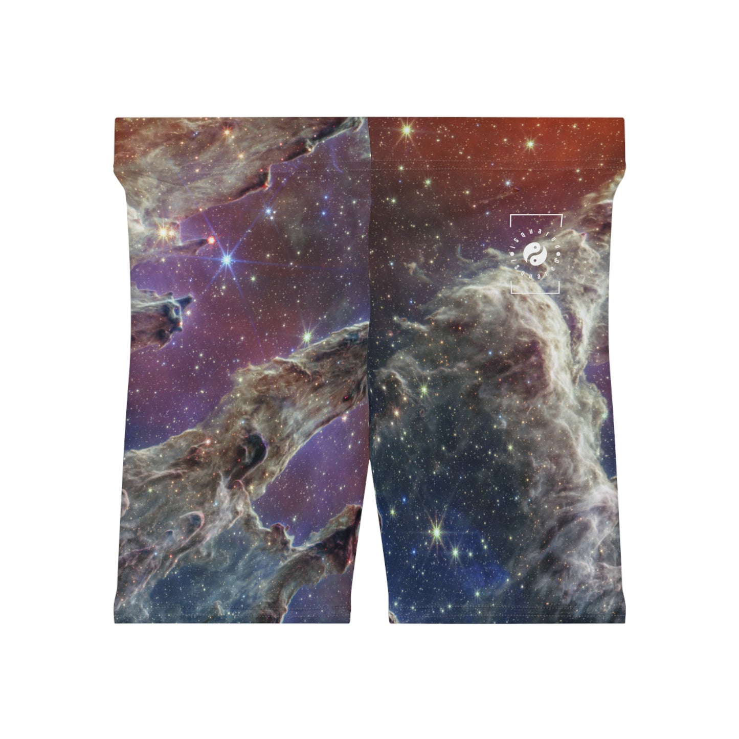 Pillars of Creation (NIRCam and MIRI Composite Image) - JWST Collection - Hot Yoga Short