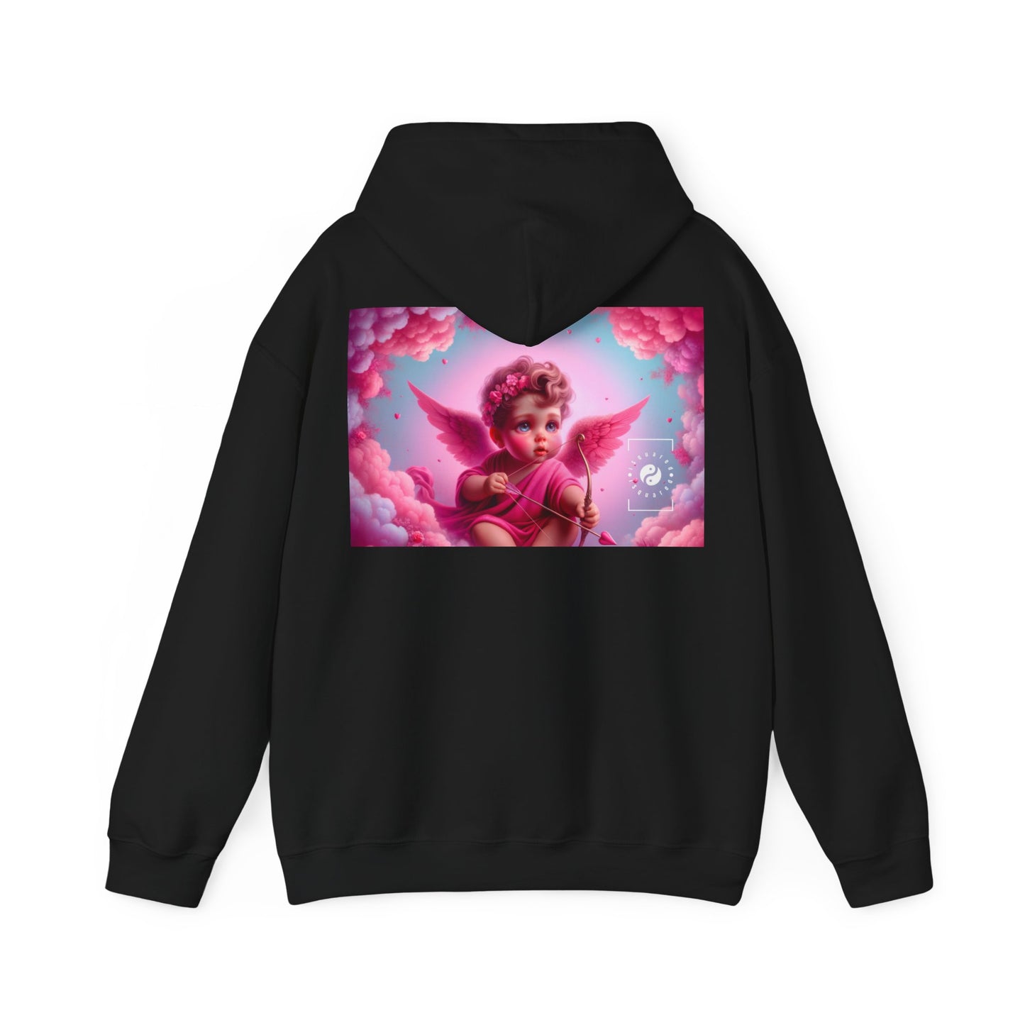 "Bold Blush: A Cupid's Love Affair" - Hoodie