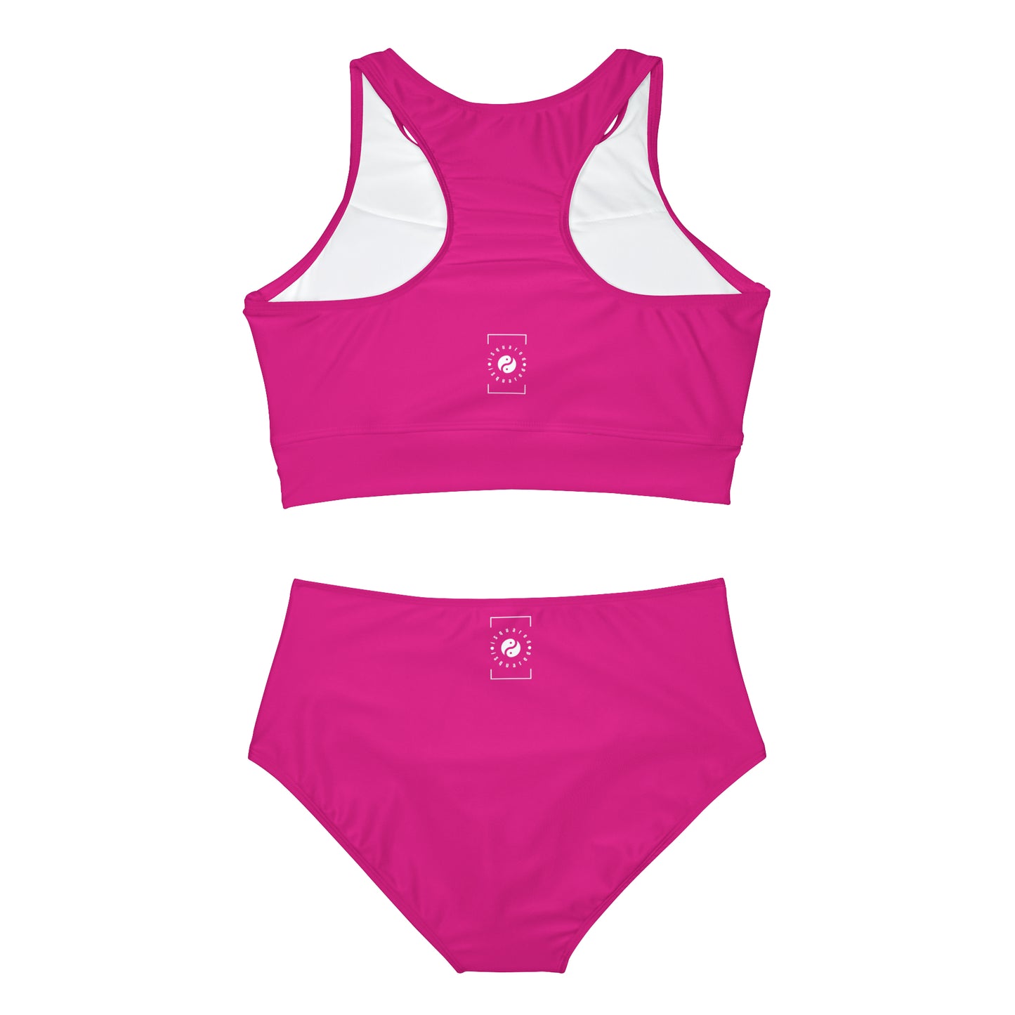 E0218A Pink - Hot Yoga Bikini Set