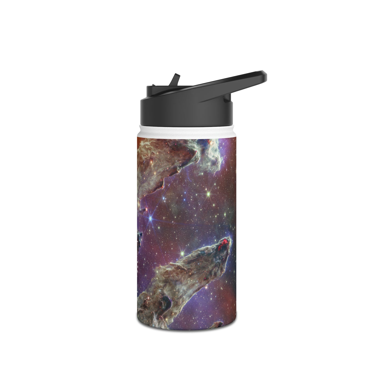 Pillars of Creation (NIRCam and MIRI Composite Image) - JWST Collection - Water Bottle