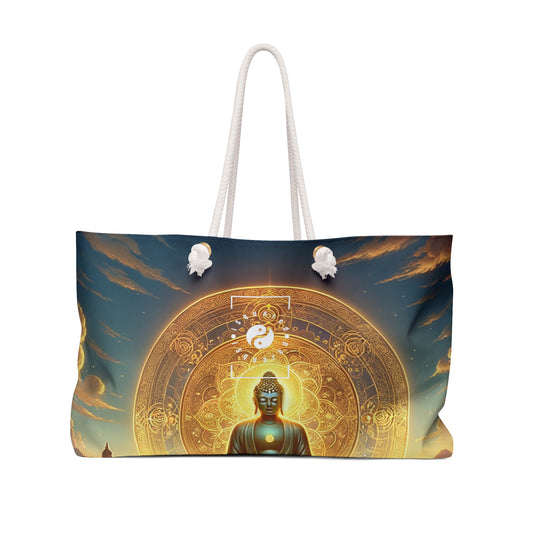"Serenity in Transience: Illuminations of the Heart Sutra" - Casual Yoga Bag