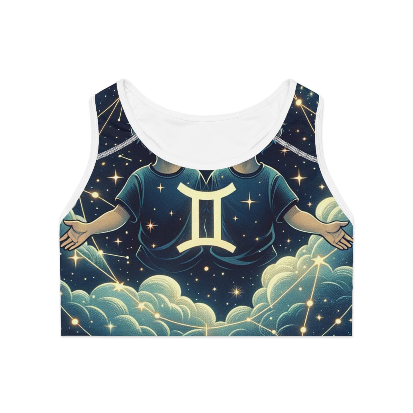 "Celestial Twinfinity" - High Performance Sports Bra