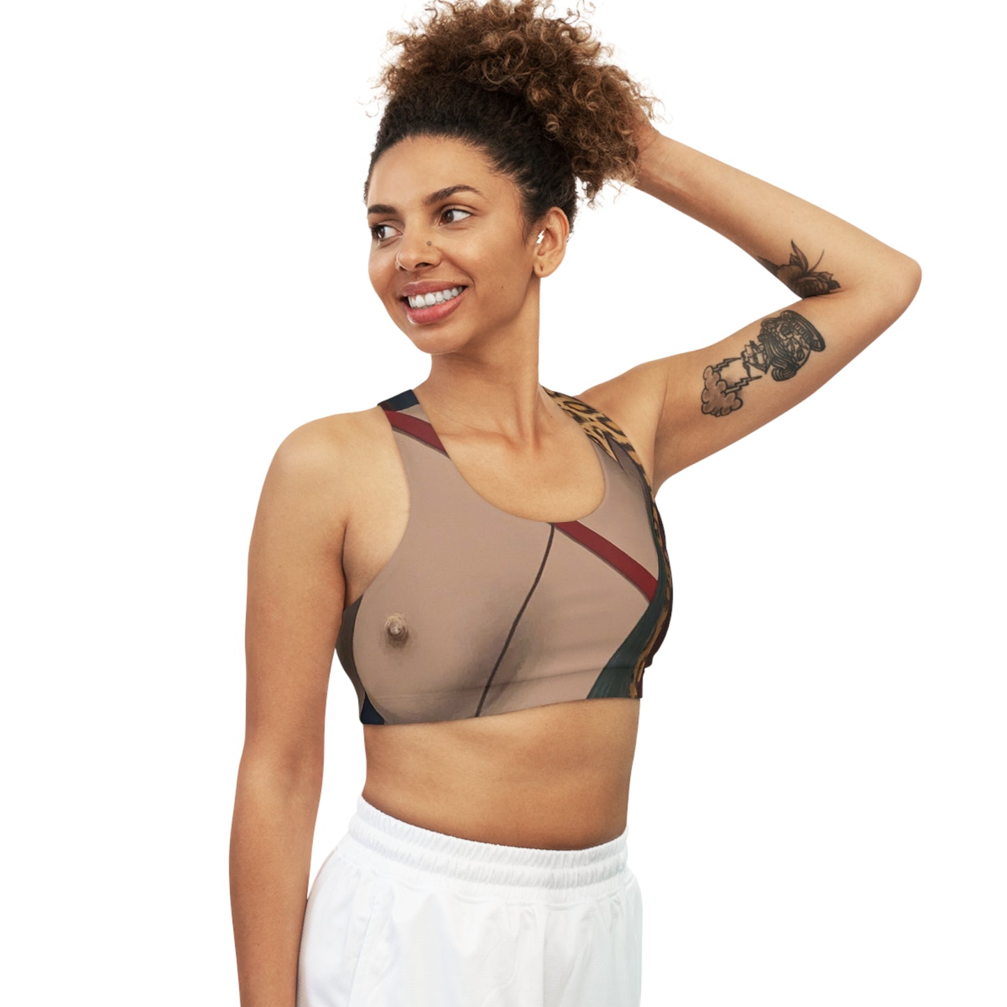 "La chaseresse - Felix Labisse" - Seamless Sports Bra