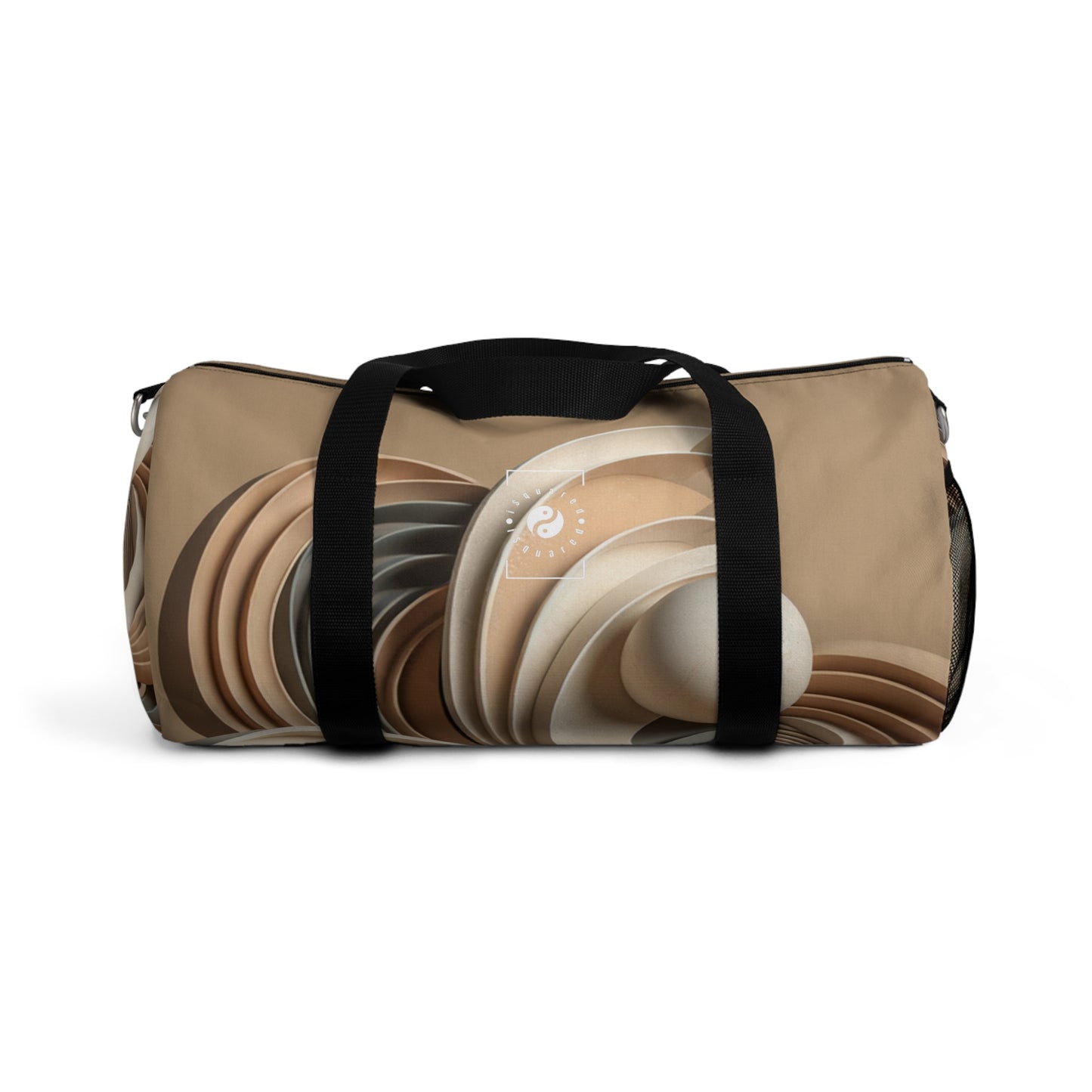 "Hepworth Hues: An Earth Tone Symphony" - Duffle Bag