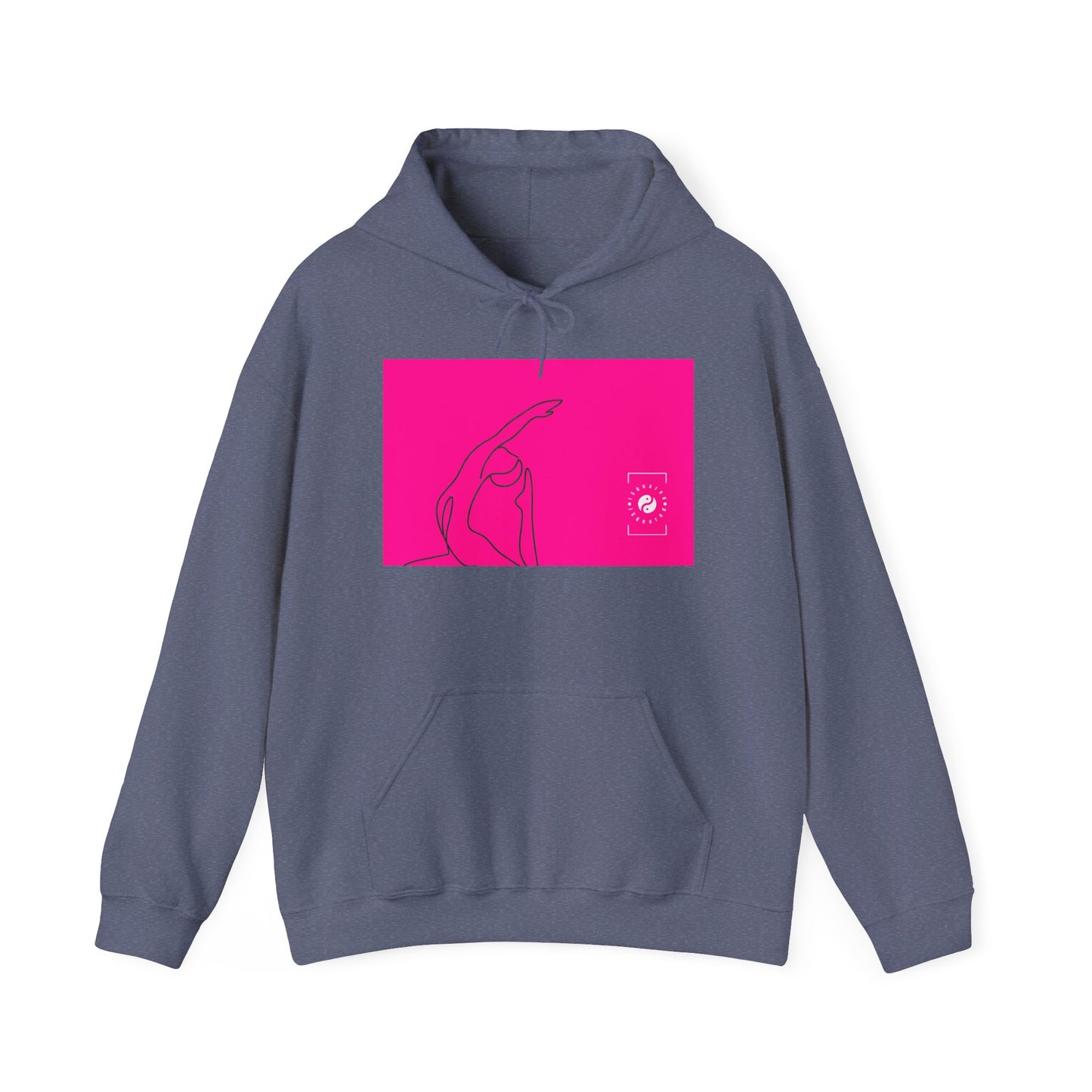 Line Art Pigeon Pose - Hoodie