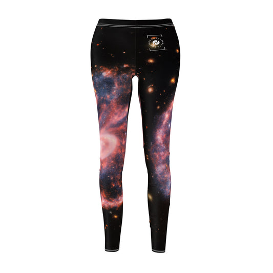 Cartwheel Galaxy (NIRCam and MIRI Composite Image) - Casual Leggings