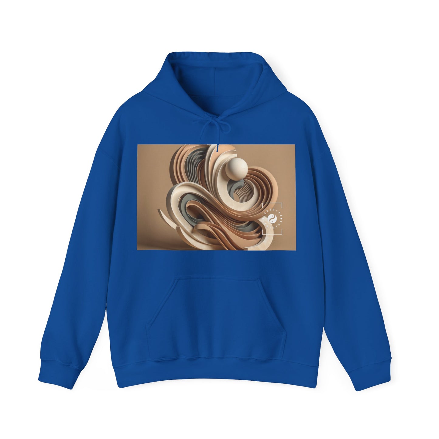 "Hepworth Hues: An Earth Tone Symphony" - Hoodie