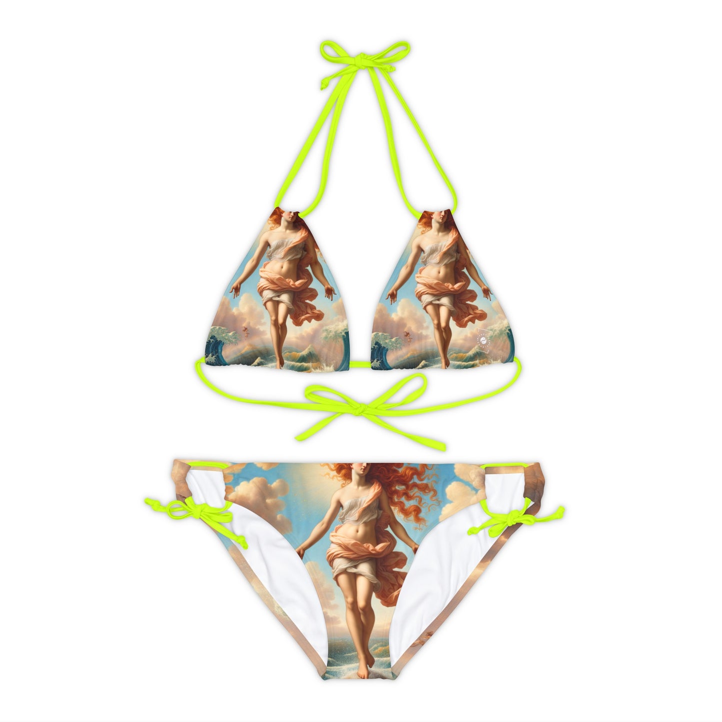 Rebirth of Venus - Lace-up Bikini Set