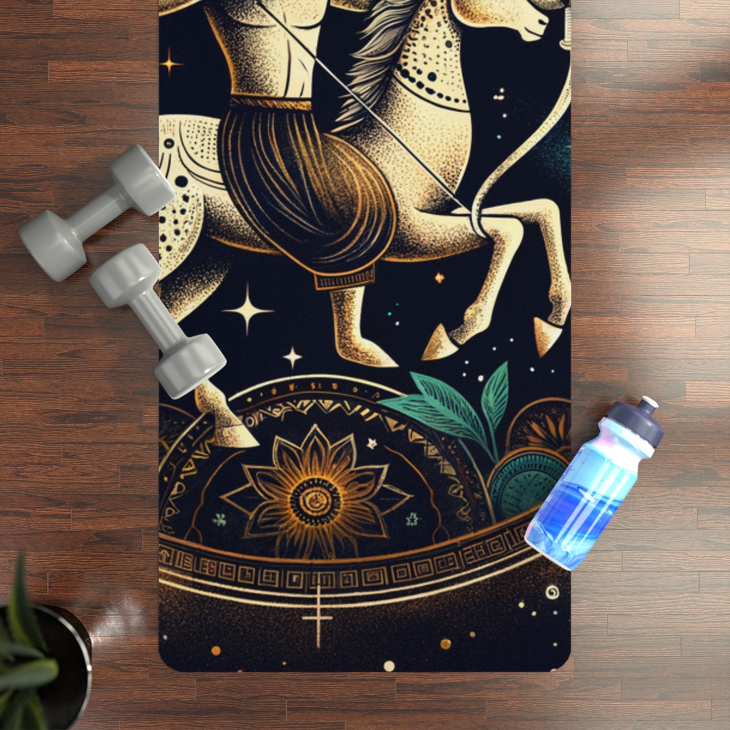 Sagittarius Emblem - Yoga Mat