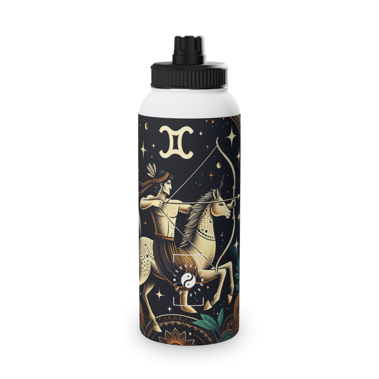 Sagittarius Emblem - Sports Water Bottle