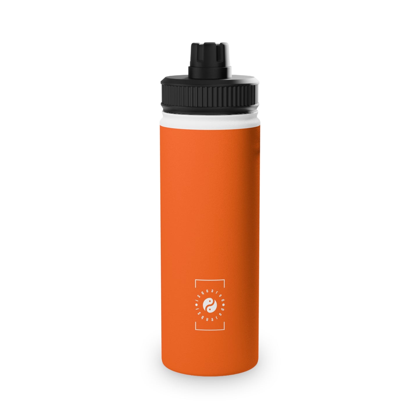 Neon Orange #FF6700 - Sports Water Bottle