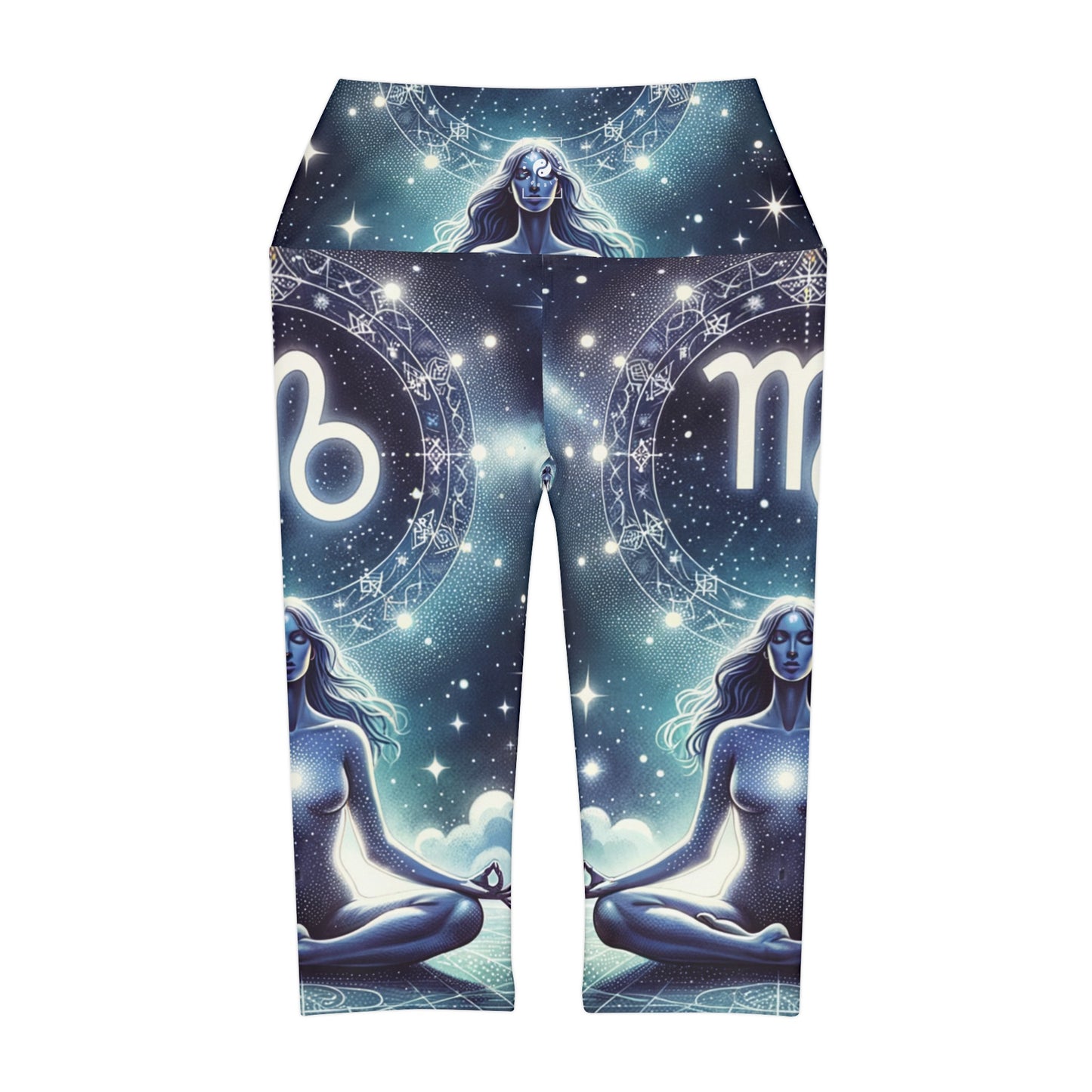 Aurora Virgo - High Waisted Capri Leggings