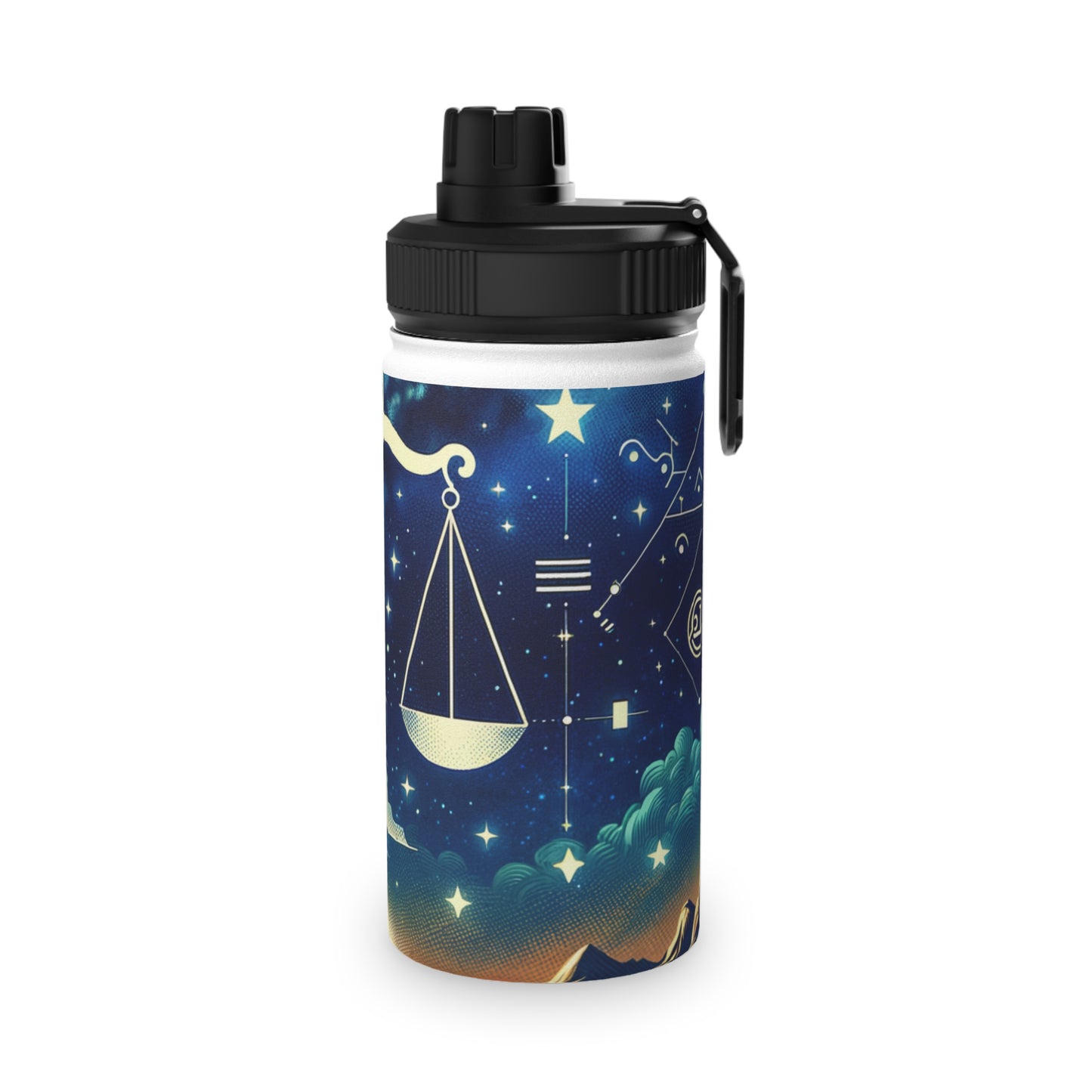 Celestial Libra - Sports Water Bottle